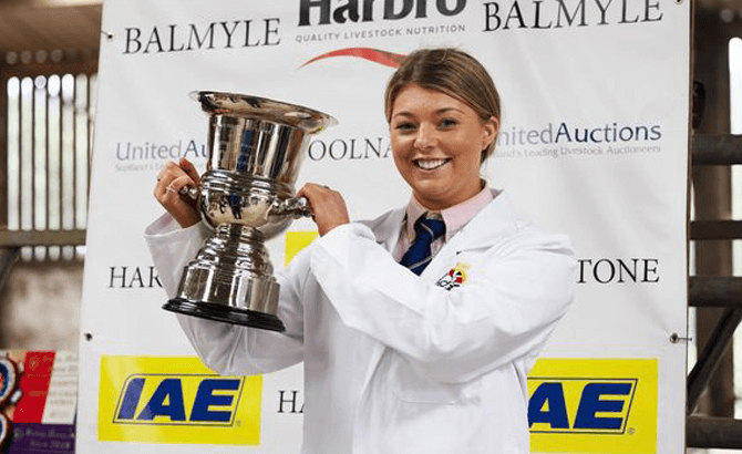 Maddie is a Stockjudging Champion